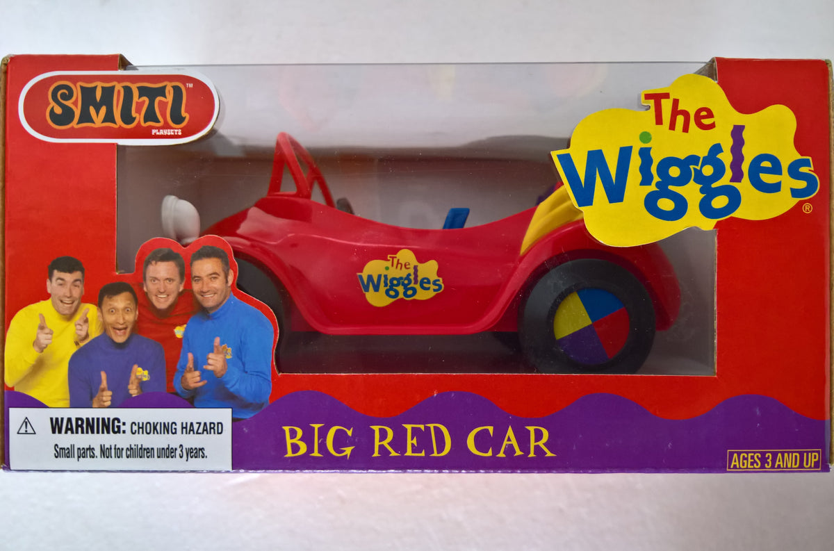 big red car toy