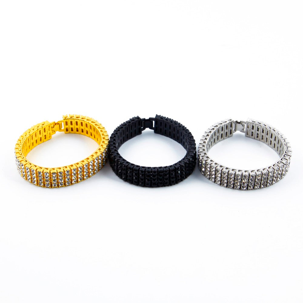 Iced Out bracelet Gold