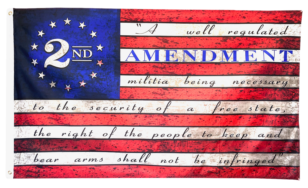 2nd Amendment Flag – I Love My Freedom
