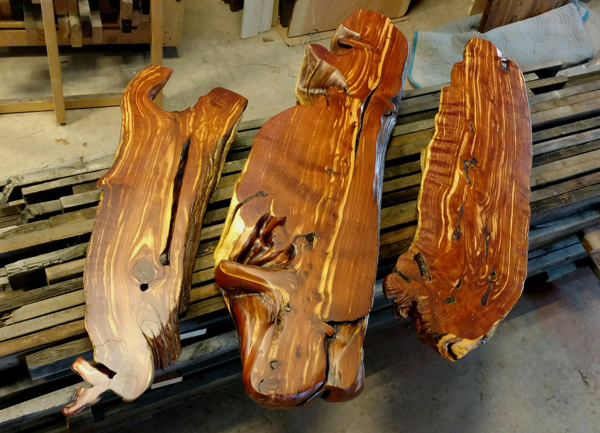 Juniper slabs are in Mountain Wildwoods