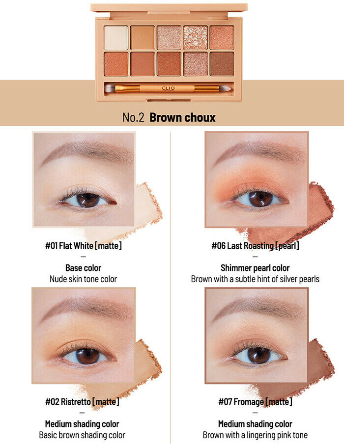 Clio Pro Eye Palette 10 Colors