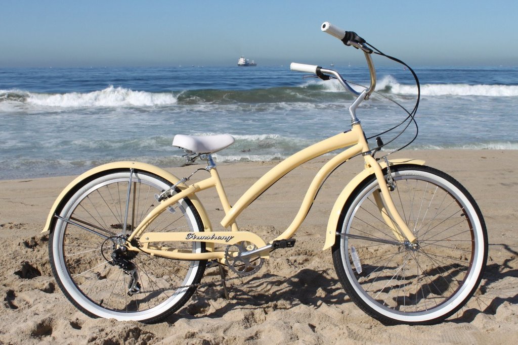 vanilla beach cruiser