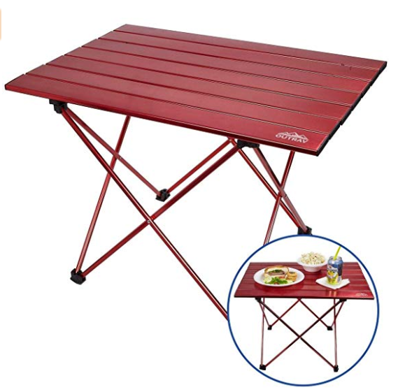 camping fold out table