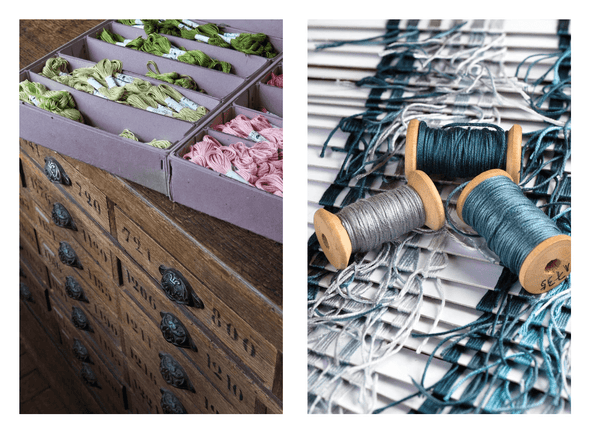 Finest French Silk Threads by Au Ver a Soie