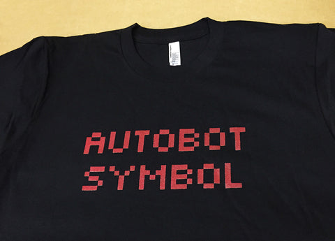 autobot symbol shirt