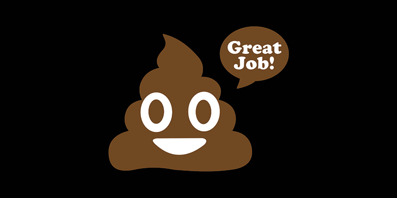 great job poop emoji shirt