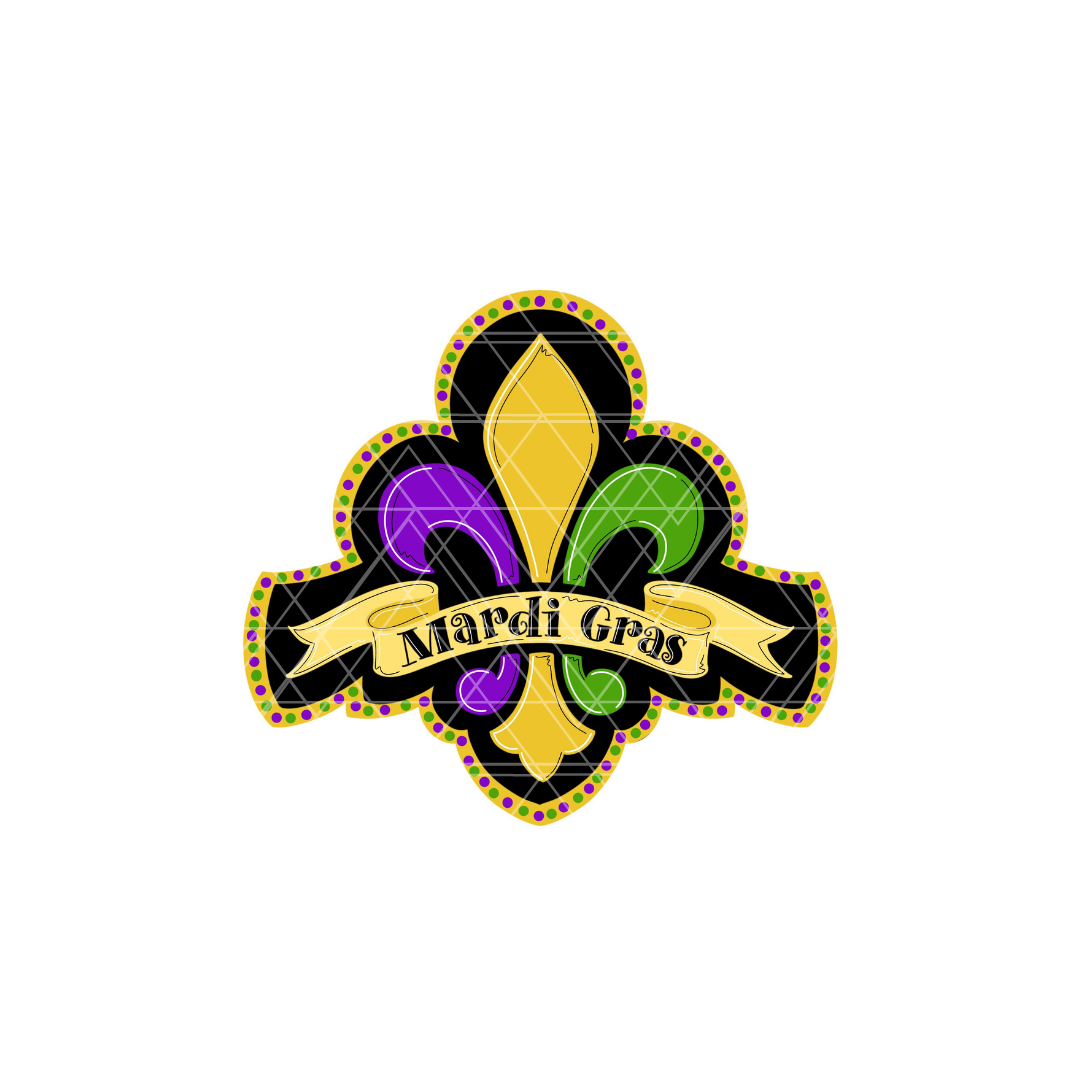 mardi gras logo png