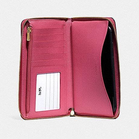 coach pink ruby wallet