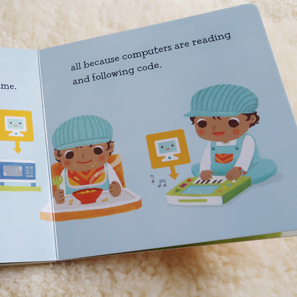 Baby Loves Coding Book Inside