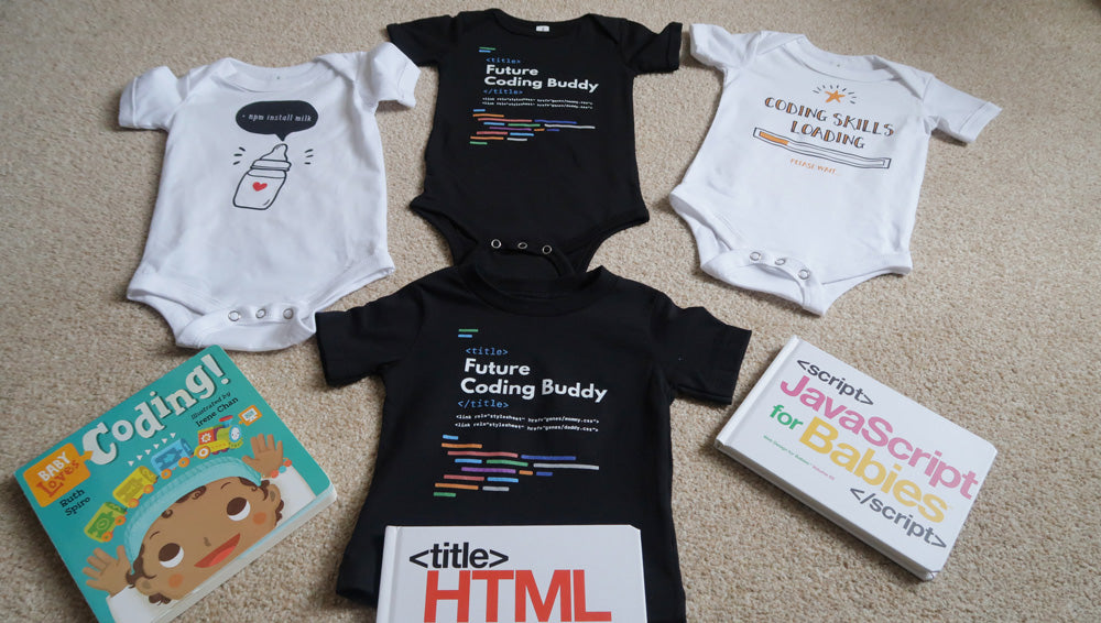 Gift Ideas For Developer Programmer Babies - Baby Clothing - Made4Dev.com