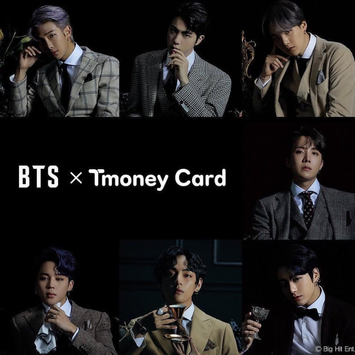 Bts Official Cu T Money Card Limited Edition Kpopcloud