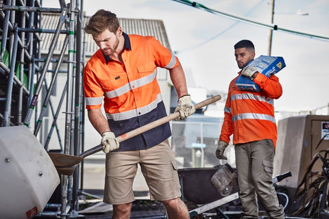 ZW640 Mens Hi Vis Hoop Taped Shirt