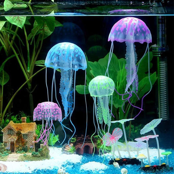 Patológico Picasso sitio 5 piezas de medusas artificiales surtidos-perfecto para los peces de  acuario-Next Deal Shop EU