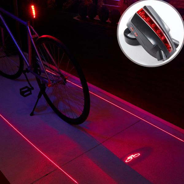 nephew enclose I was surprised LED Proyector láser bicicleta TailLight-Next Deal Shop EU