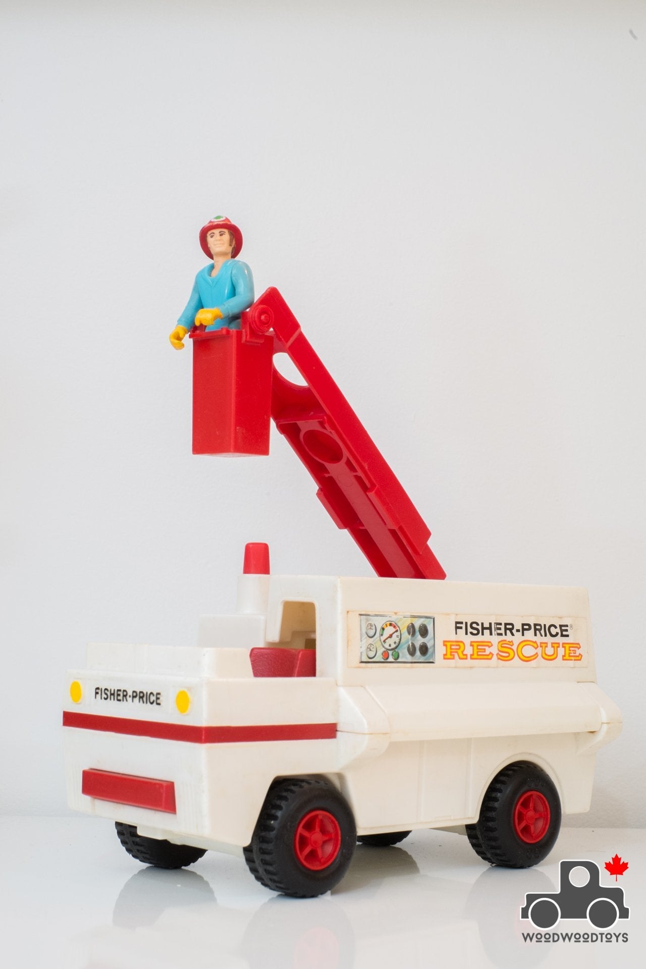 Vintage Fisher Price Adventure People Emergency Rescue Truck – Wood Wood  Toys
