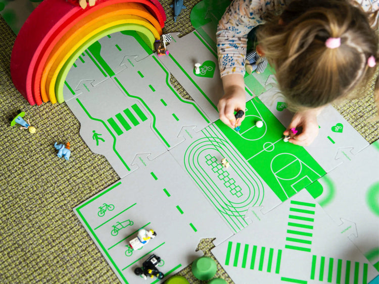 Waytoplay Roads - Downtown (20 pieces)