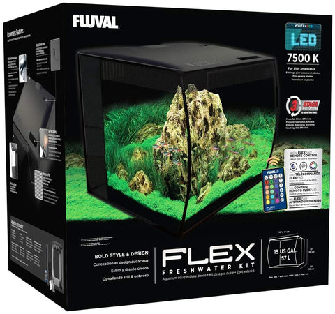 fluval flex 15g aquarium kit