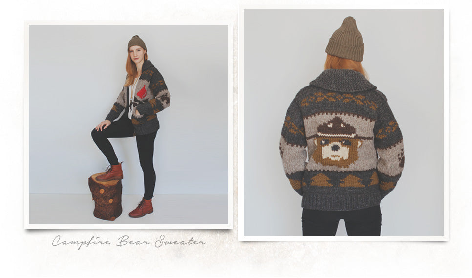 Campfire Bear Sweater