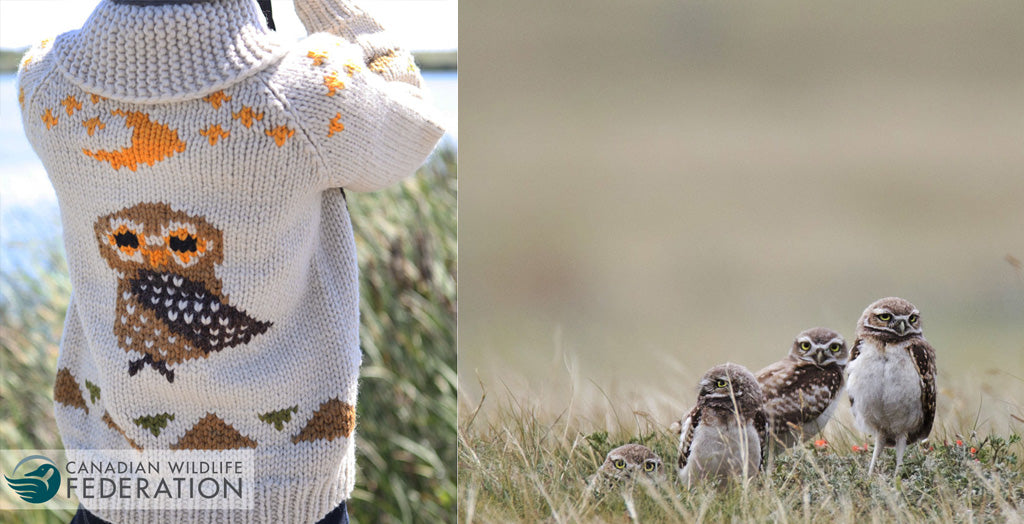 Canadian Wildlife Federation - Owl Sweater