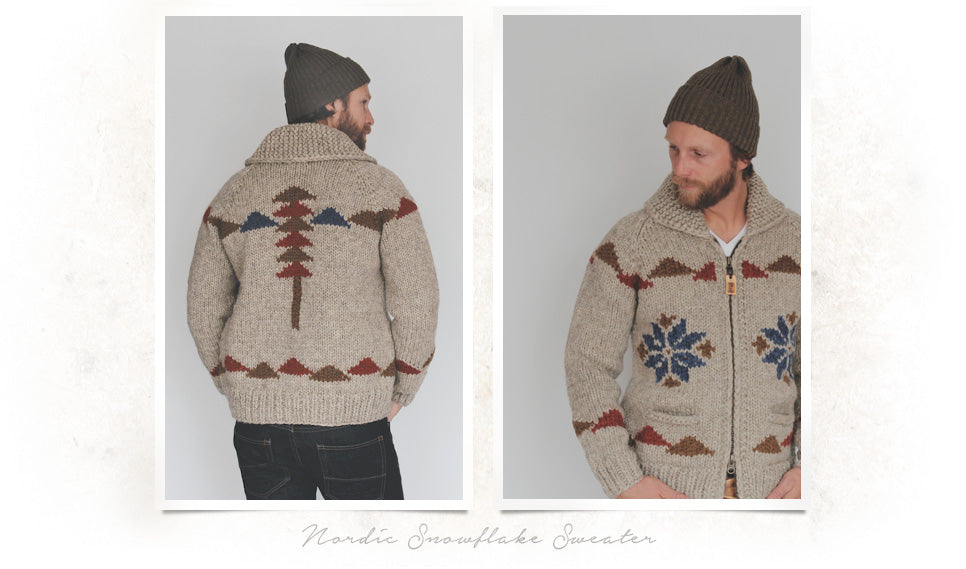 Nordic Snowflake Sweater