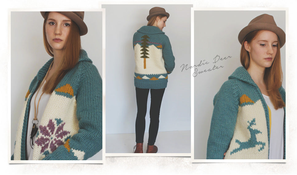 Nordic Deer Sweater