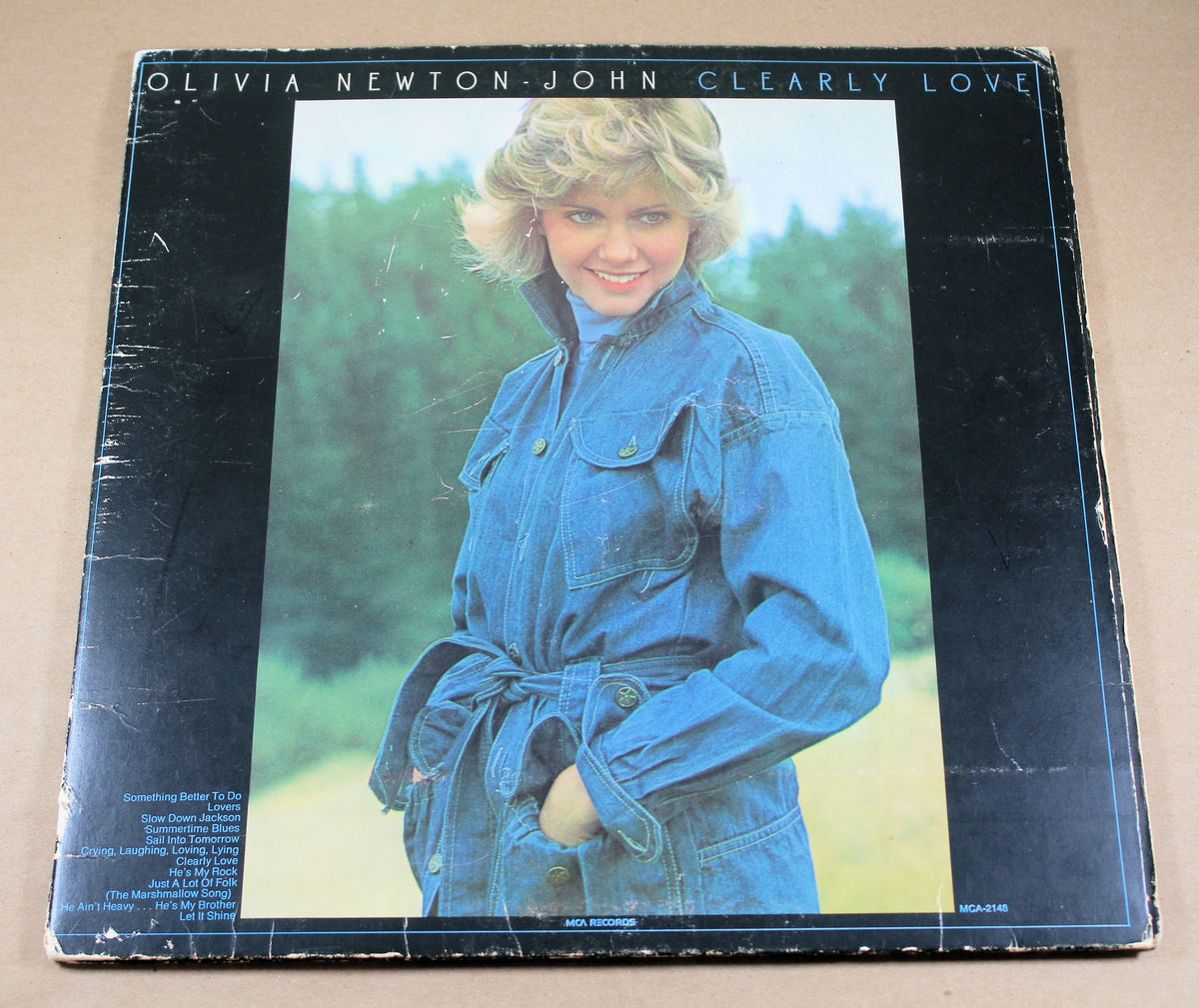 Newton John Olivia Clearly Love Vinyl Record Album Lp Used – Joes