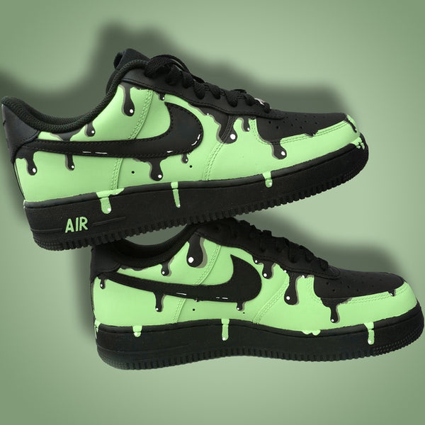 Nike Air Force One (Green Slime Drip 
