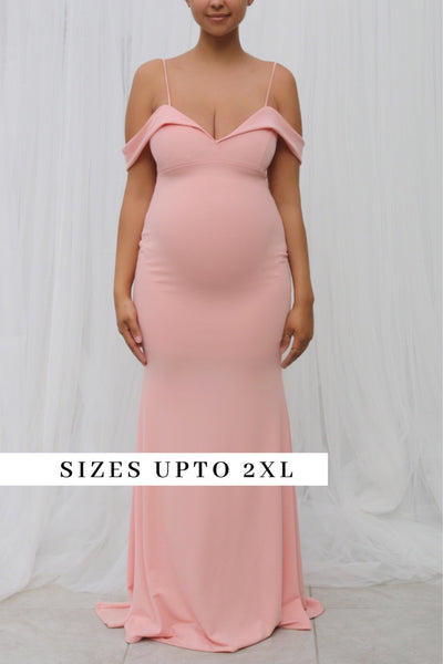 pink baby shower gown