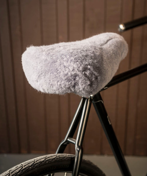 sheepskin bike seat