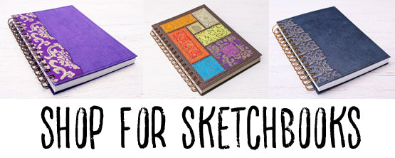 see the Little Deer Studio range of sketchbooks