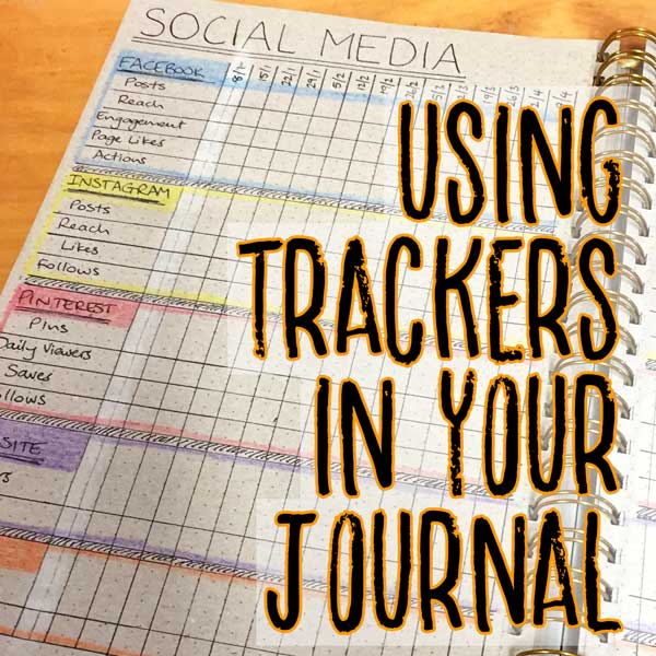 using trackers in your journal title image
