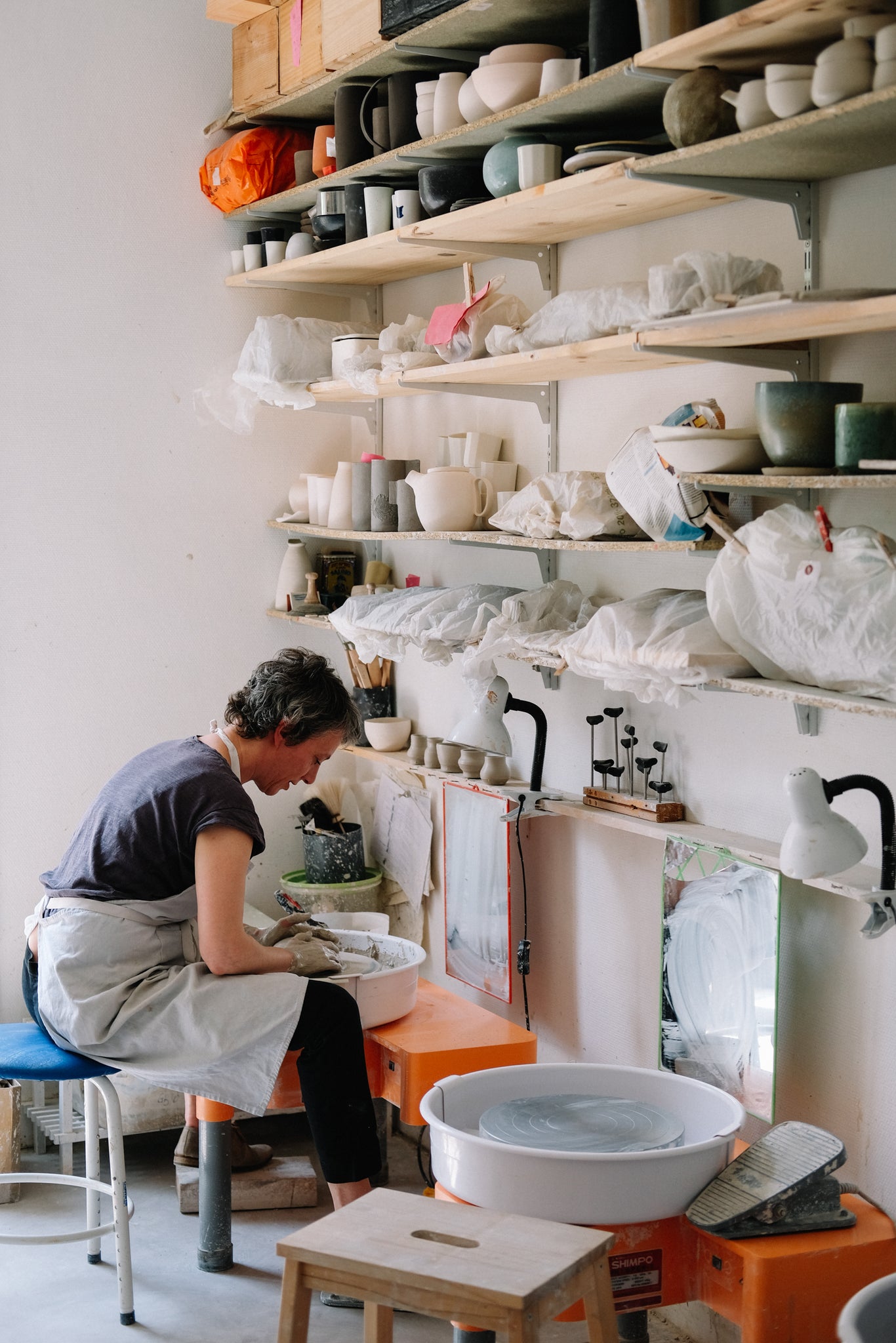 Rencontre et interview de la céramiste Charlotte Lascève sur Brutal Ceramics