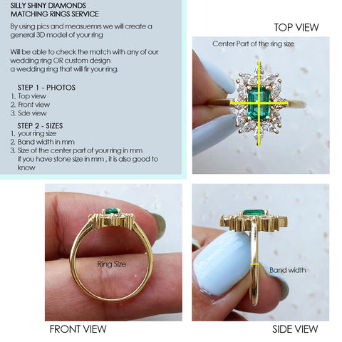 Custom engagement ring design 