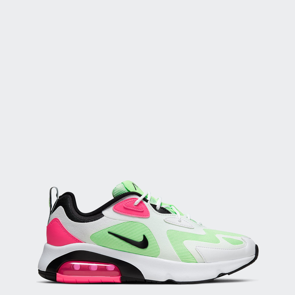 nike air max 200 women's pink and white