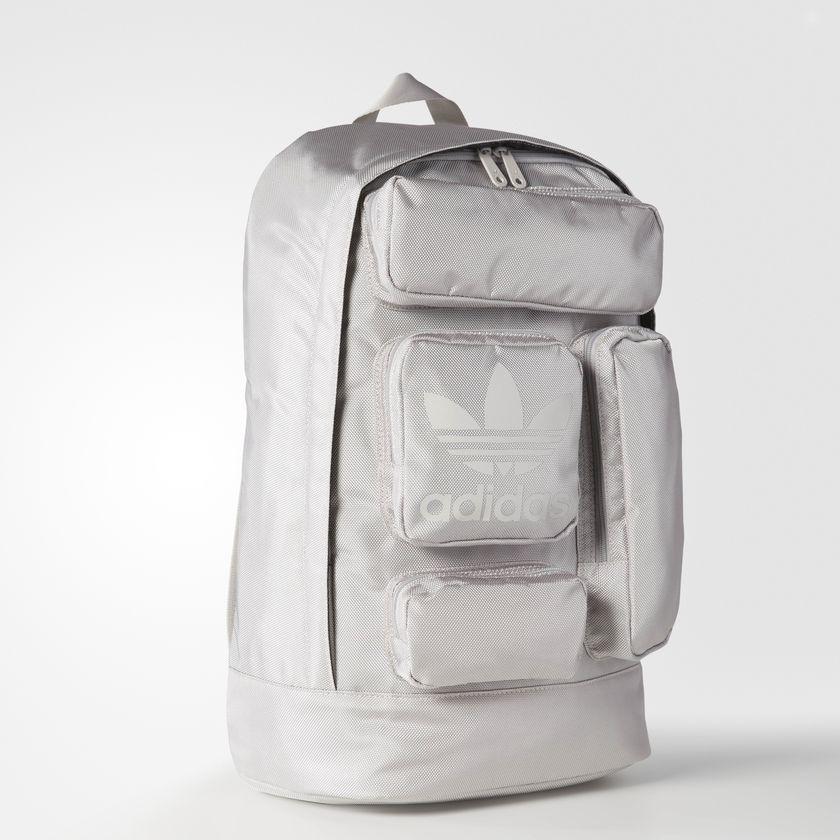 adidas Multi Pocket Backpack Grey 