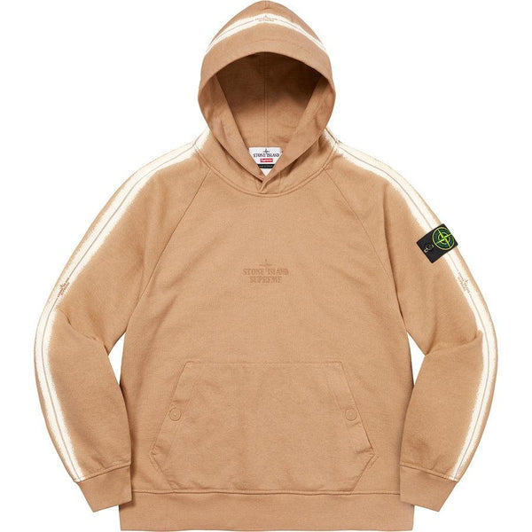 khaki supreme hoodie