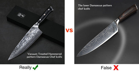 real damascus chef knife