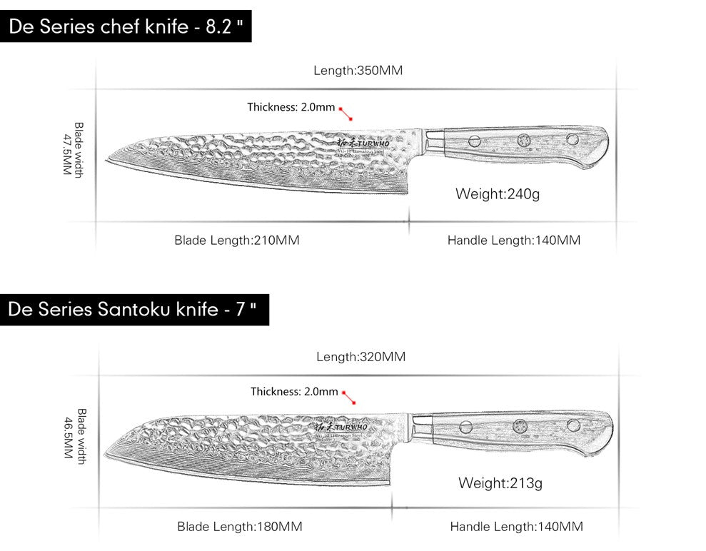 multi-layer folded 316 stainless steel with a VG-10 core.