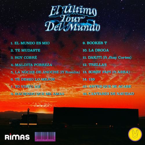 ALBUN BAD BUNNY - EL ULTIMO TOUR DEL MUNDO DESCARGAR