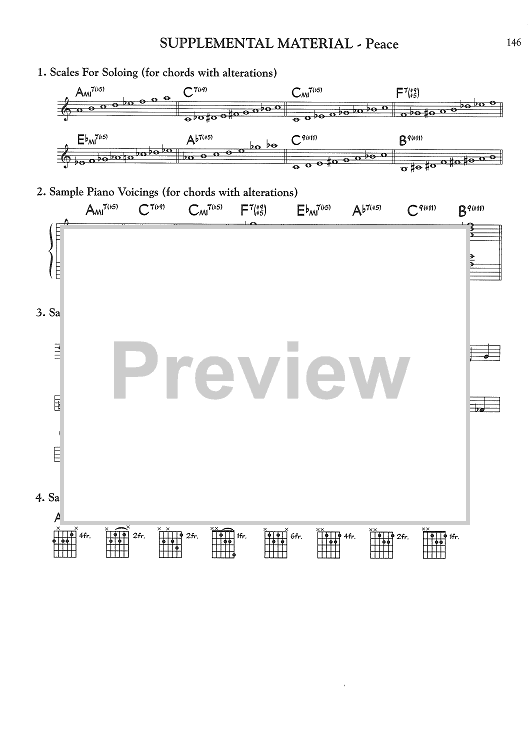 horace silver peace sheet music