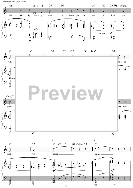 desert song guitar chords