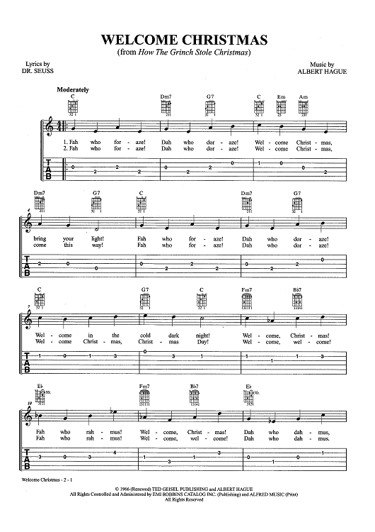 free_grinch_sheet_music