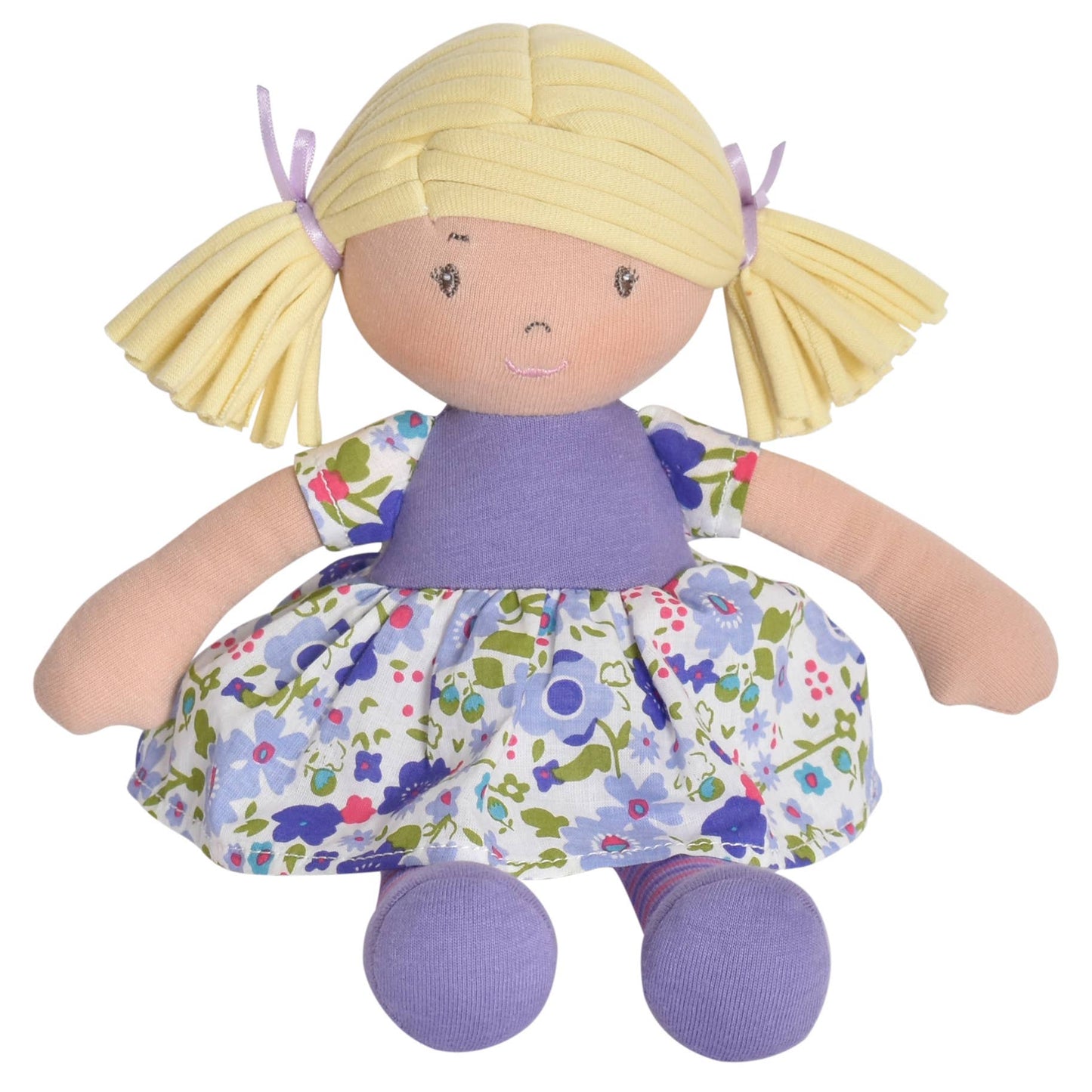 Lil'l Peggy - Blonde Hair With Lilac & Pink Dress - Einstein's Attic