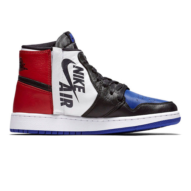 air jordan 1 red and blue womens