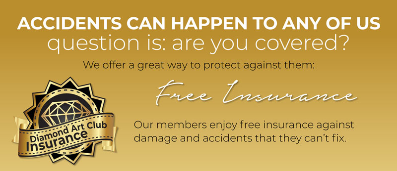 Diamond Art Club Insurance infographic