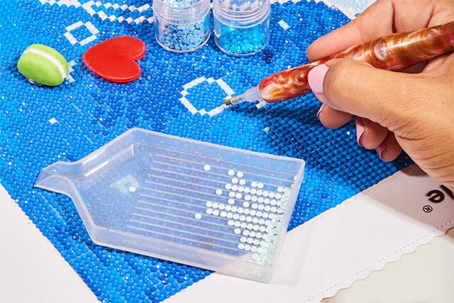 Diamond Painting Organizer Kit with Trays & Lids - Diamond Art