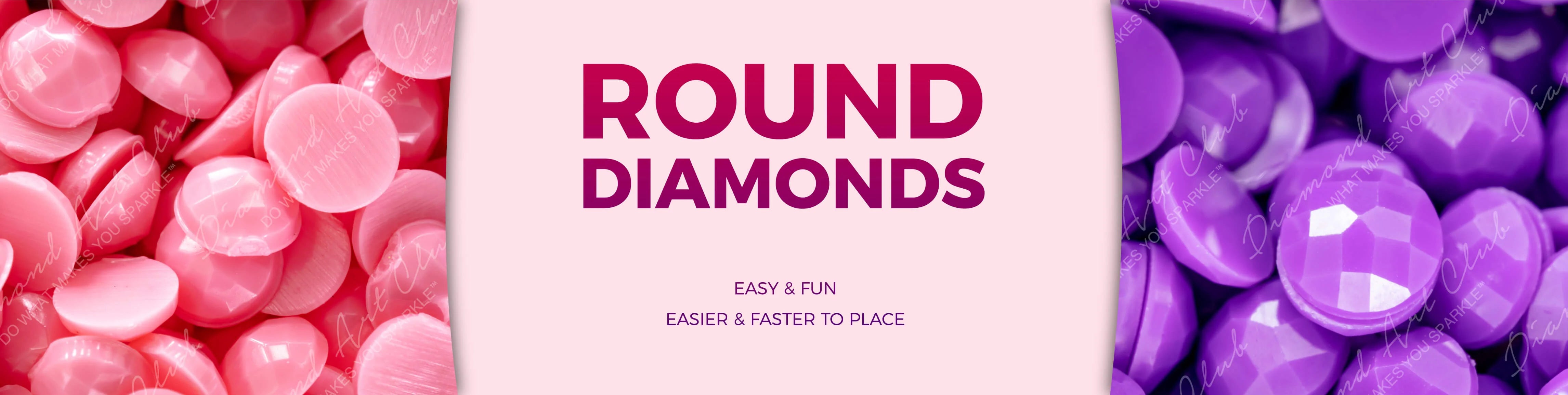 How To Choose Between Round And Square Drill – Diamond Art Club