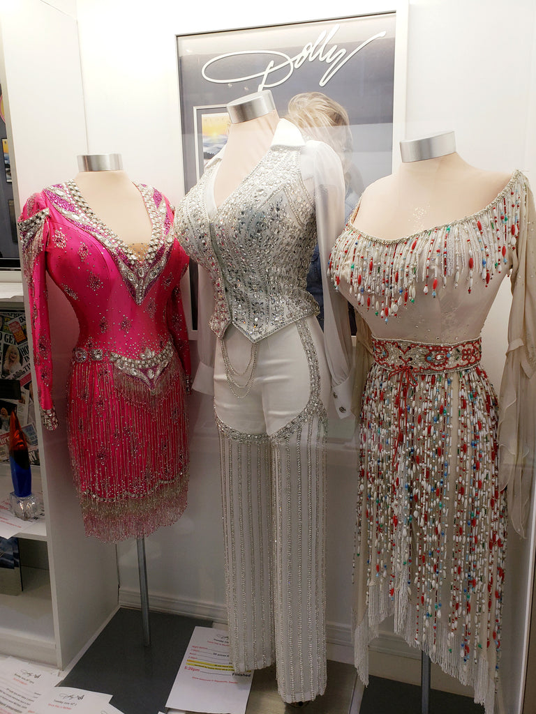 beaded and bejeweled looks dolly outfits.