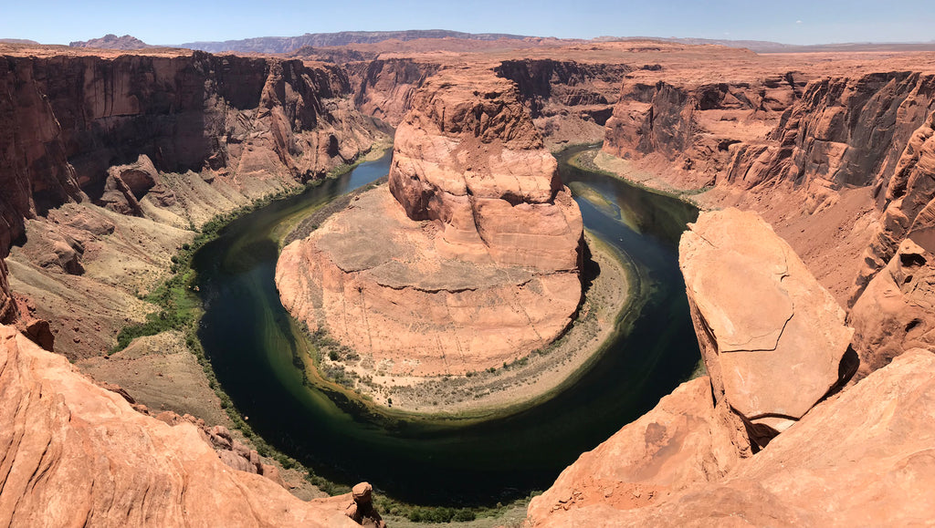 horseshoe bend in arizona.