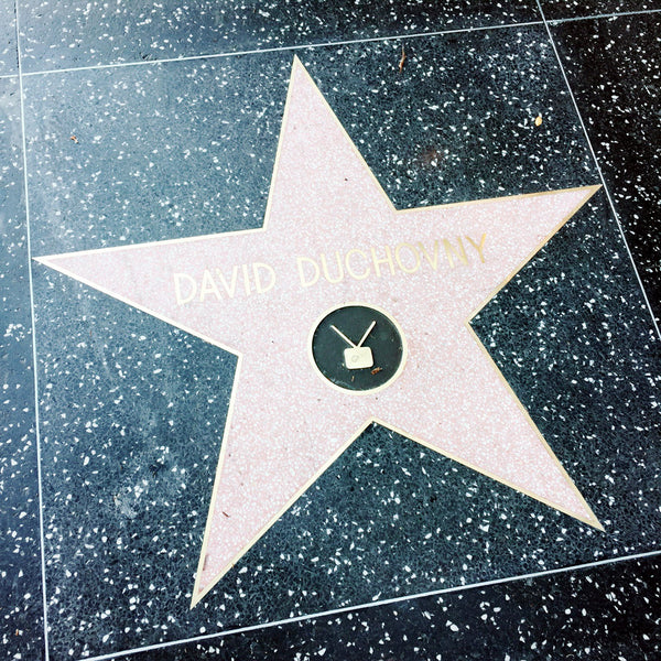 david duchovny star on the hollywood walk of fame.